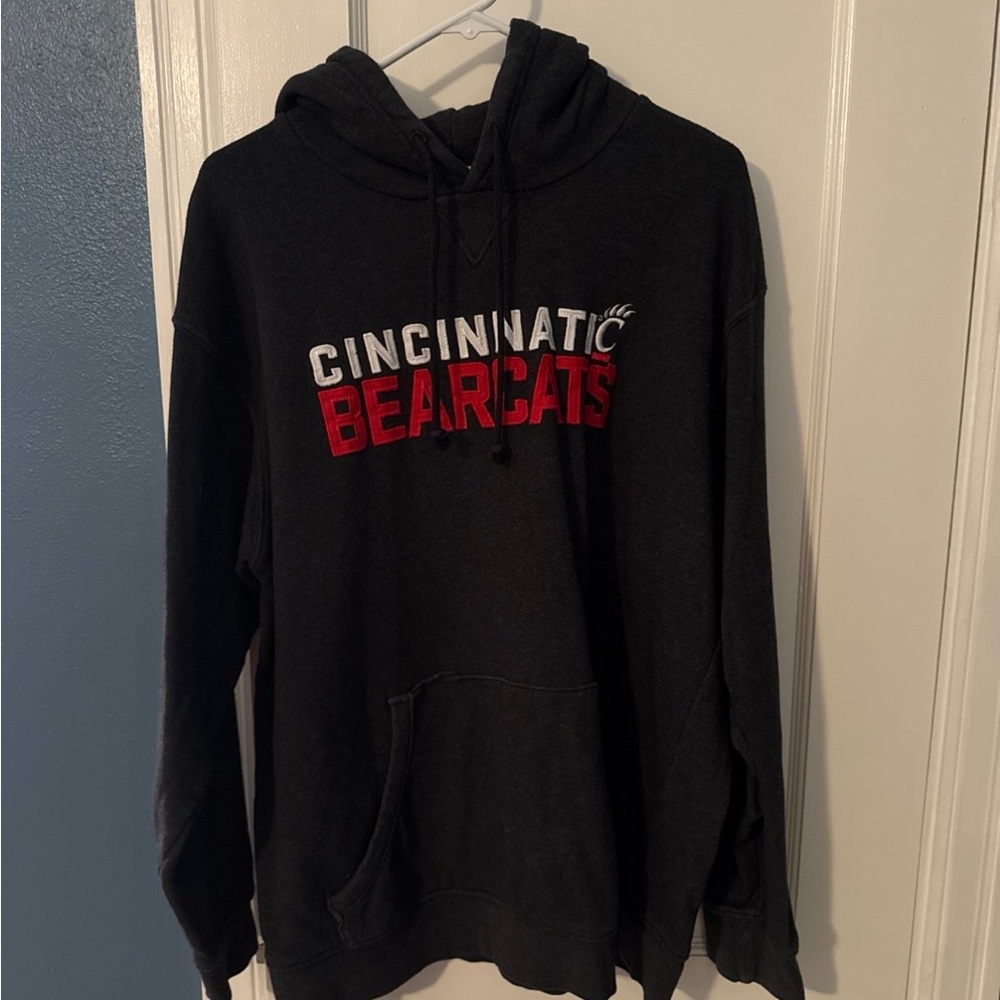 Cincinnati Bearcats Black Hooded Sweatshirt